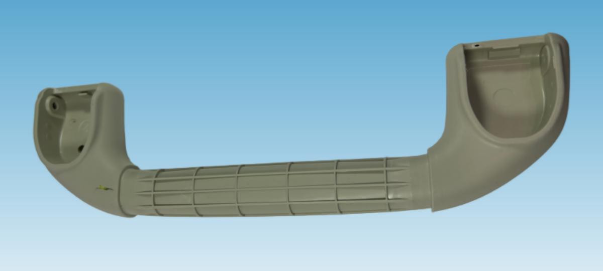 Gas-assisted molding concept illustration